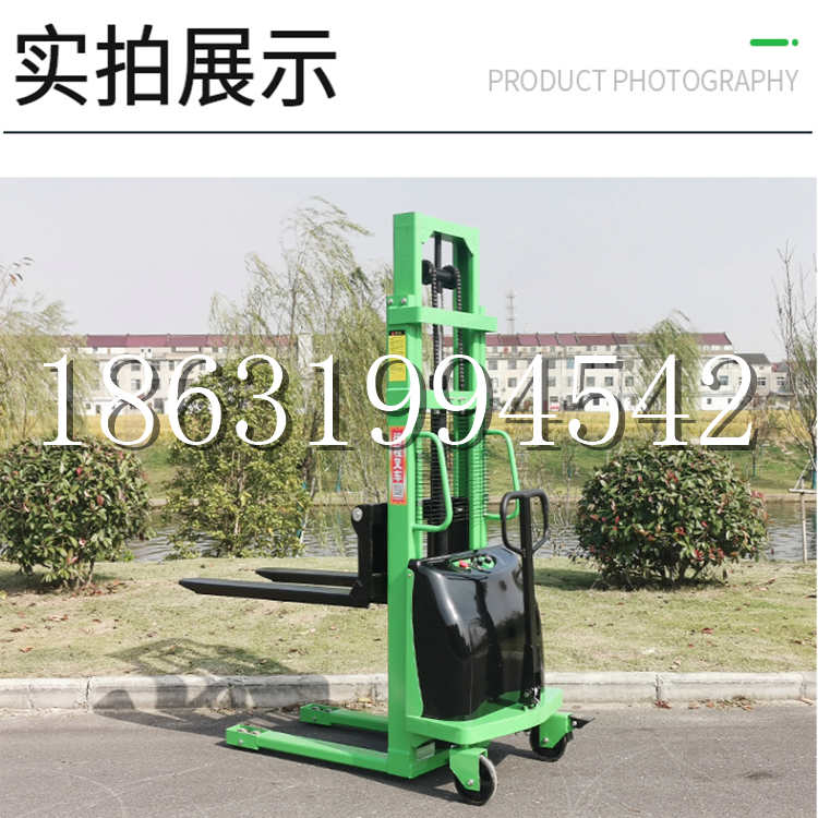 芩雅区电动叉车堆高车液压铲车电瓶1吨2吨站驾步行式小型全自动叉车